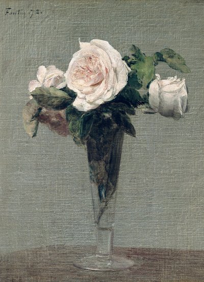 Blumen, 1872 von Ignace Henri Jean Fantin Latour